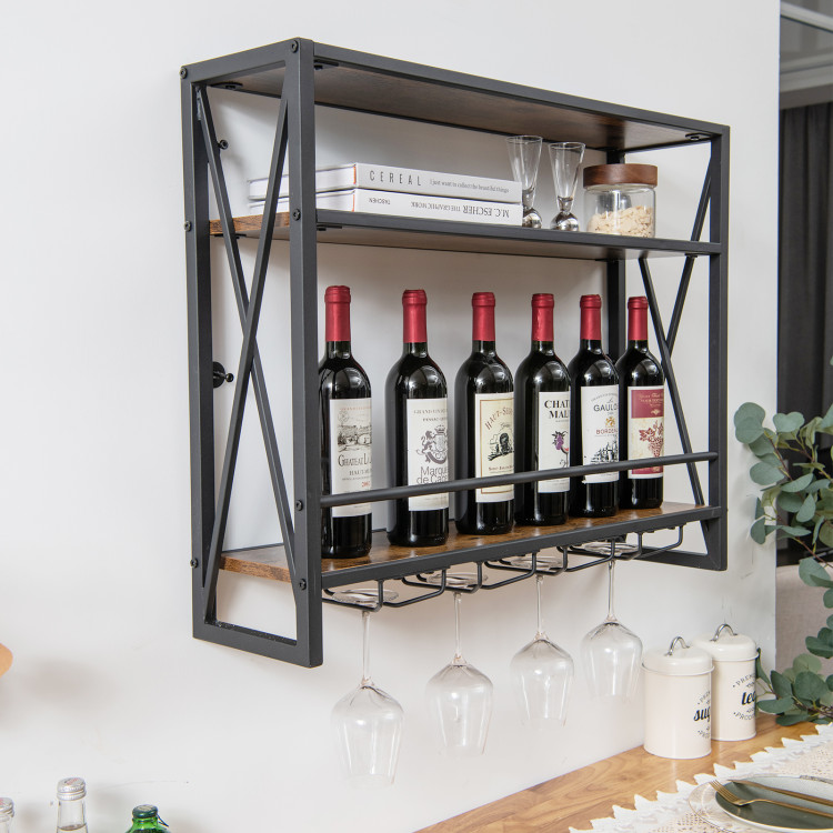 metal wall rack